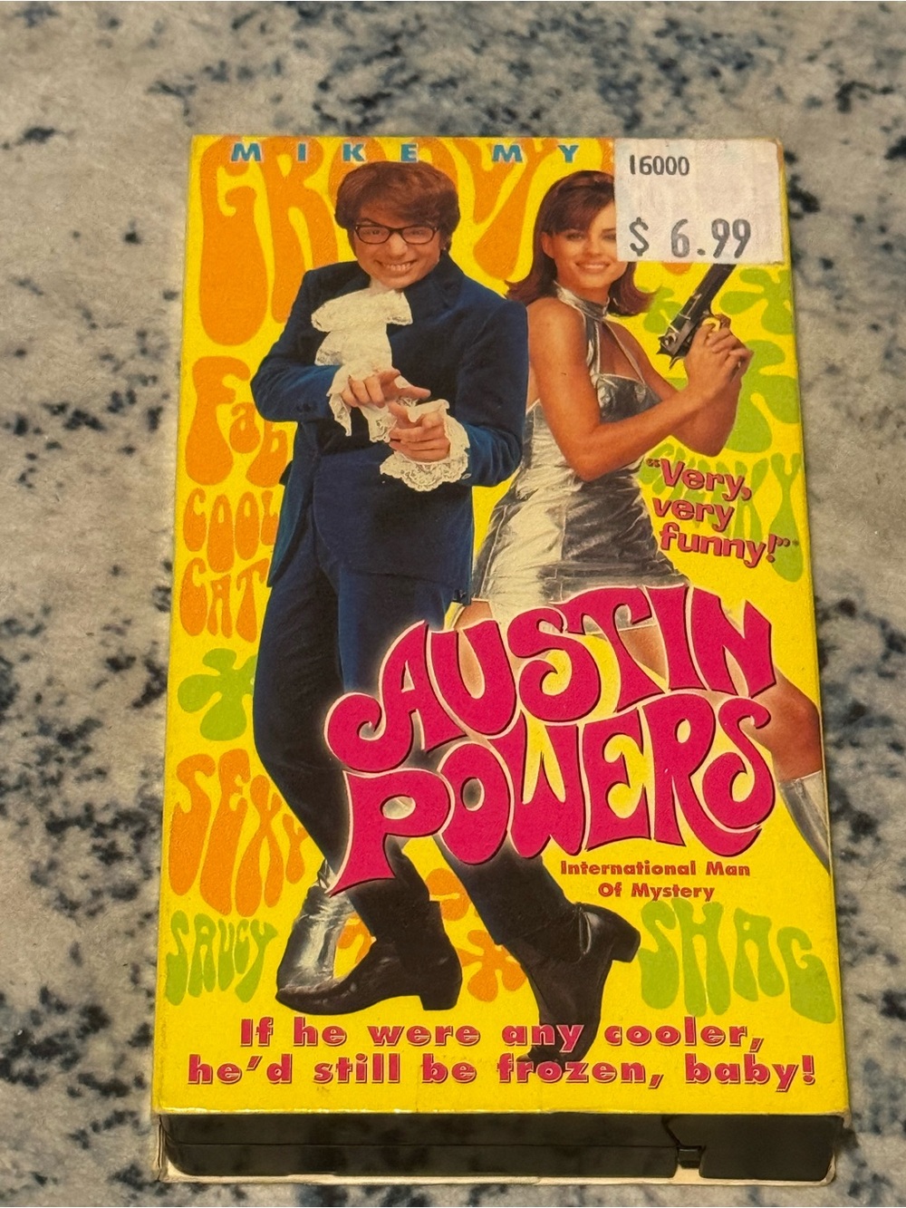 Austin Powers International Man of Mystery VHS 1997 Mike Myers
